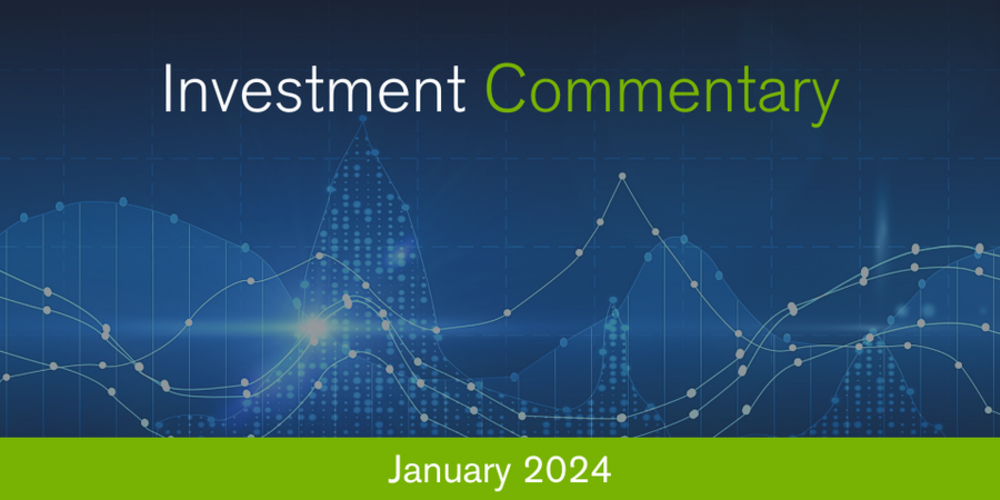 Thomas Miller Investment January monthly market insights banner